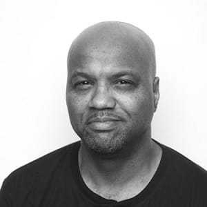 Portrait of Mark Puller, a professional stylist at PR At Partners, showcasing their expertise and style.