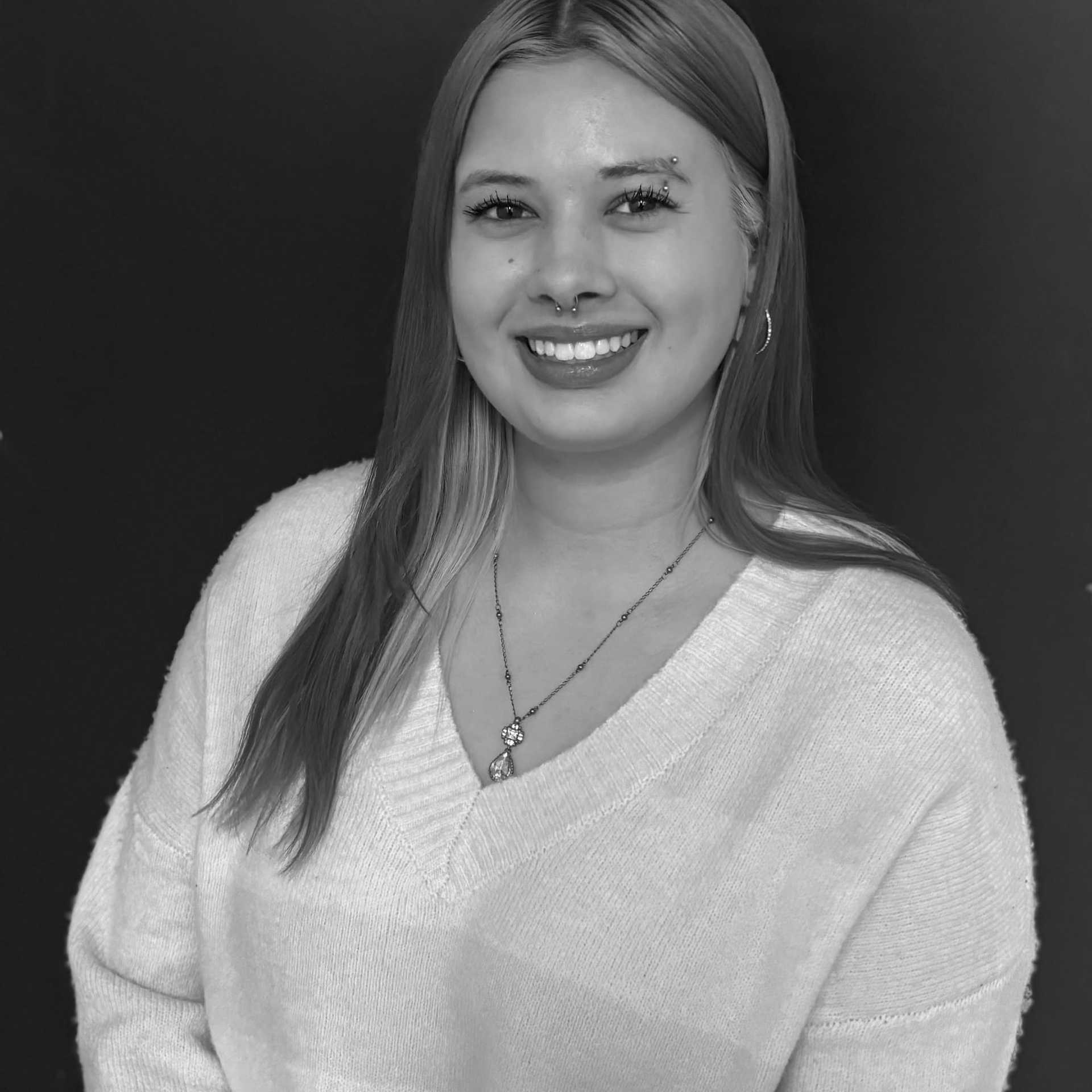 Portrait of Haven, a professional stylist at PR At Partners, showcasing their expertise and style.