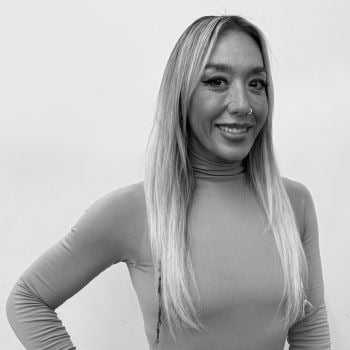 Portrait of Marlene Wagner, a professional stylist at PR at Partners, showcasing their expertise and style.