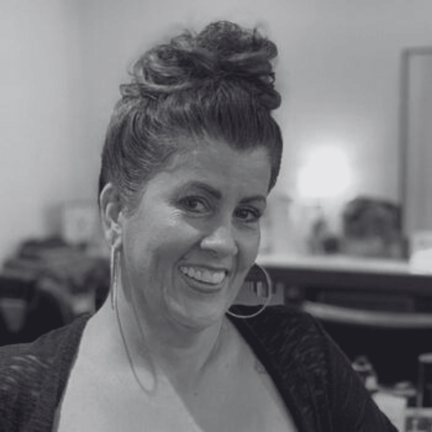 Portrait of Frances, a professional stylist at PR At Partners, showcasing their expertise and style.