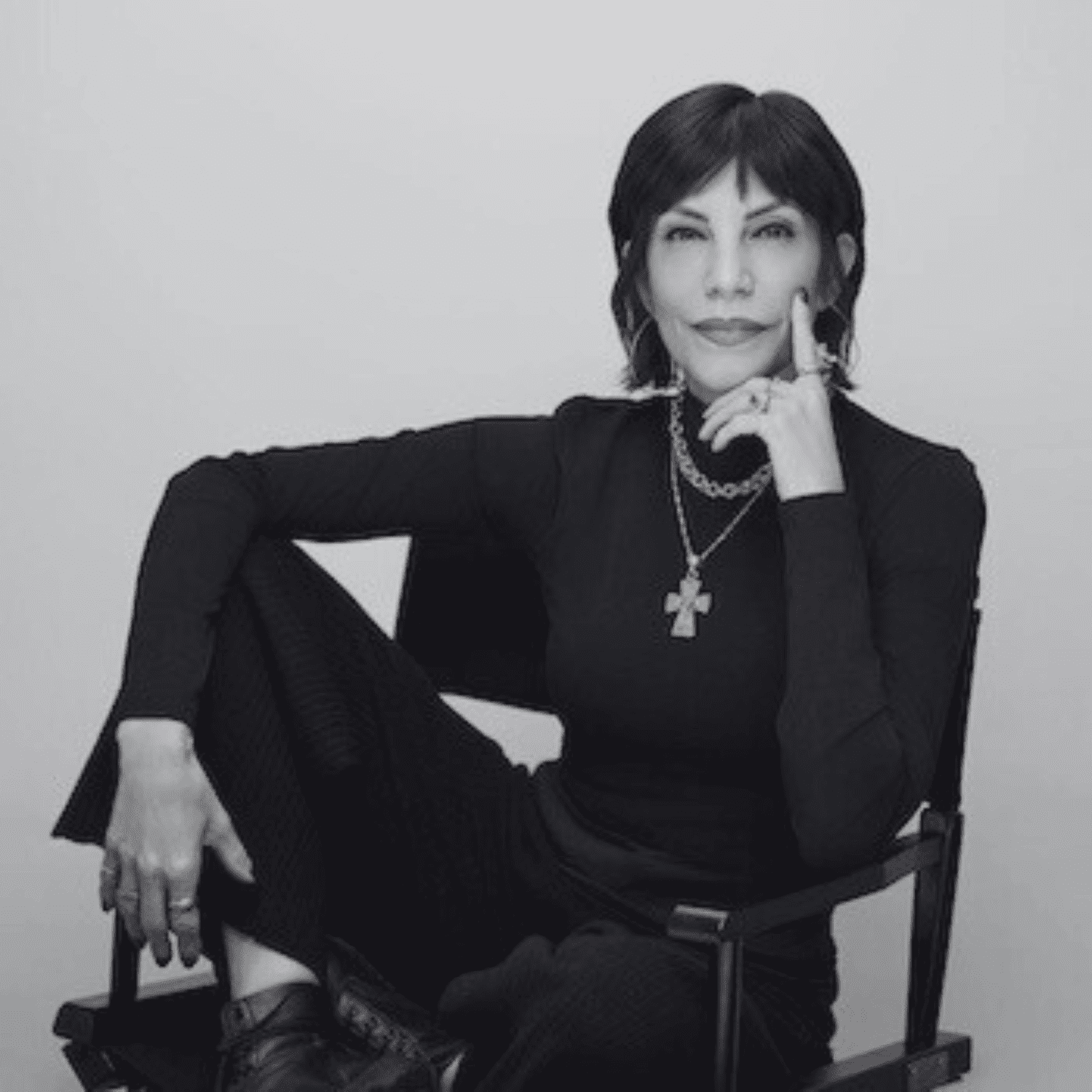 Portrait of Jacqui Davis, a professional stylist at PR At Partners, showcasing their expertise and style.