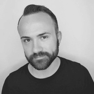 Portrait of Jake Higginbottom, a professional stylist at PR at Partners, showcasing their expertise and style.